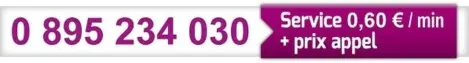 Numéro de téléphone rose en direct